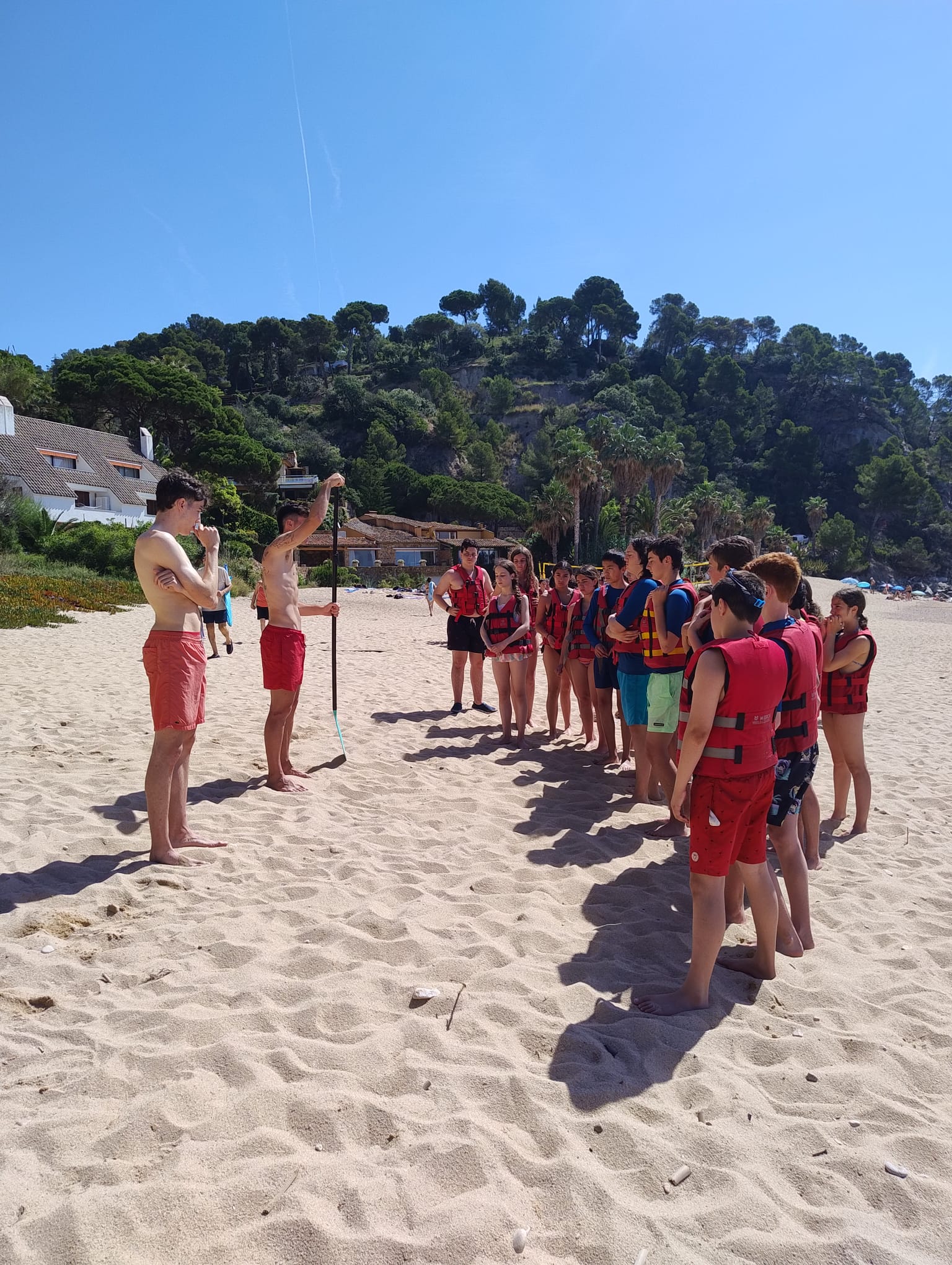 2n dia de colònies a Cala Llevadó !