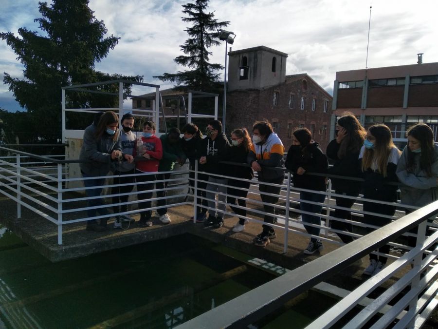 Visita a la planta potabilitzadora d’aigües de Manresa